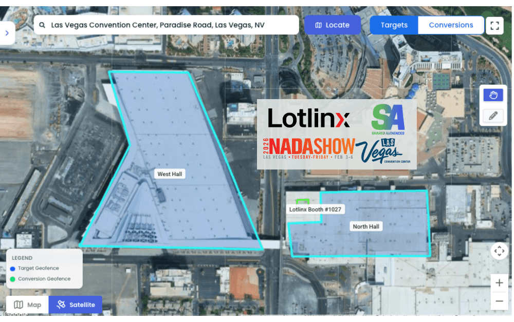 How Lotlinx VIN Performance Automotive Platform increased closed deals 328% at NADA Show 2026 with help of Shared Audiences B2B event advertising platform