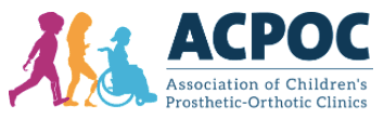Association of Children's Prosthetic-Orthotic Clinics - ACPOC