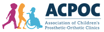 Association of Children's Prosthetic-Orthotic Clinics - ACPOC
