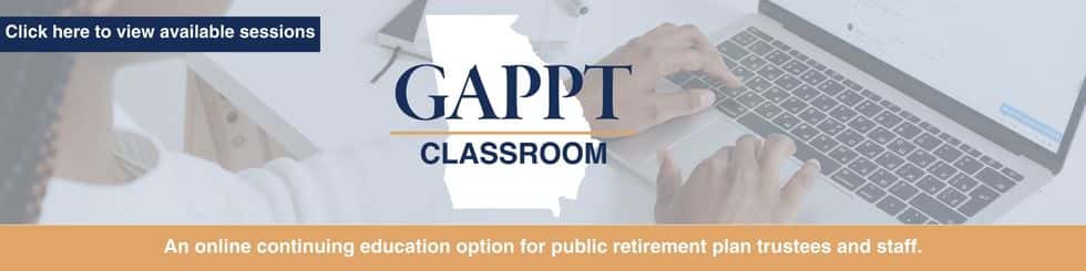 Annual Conference of Georgia Association of Public Pension Trustees
