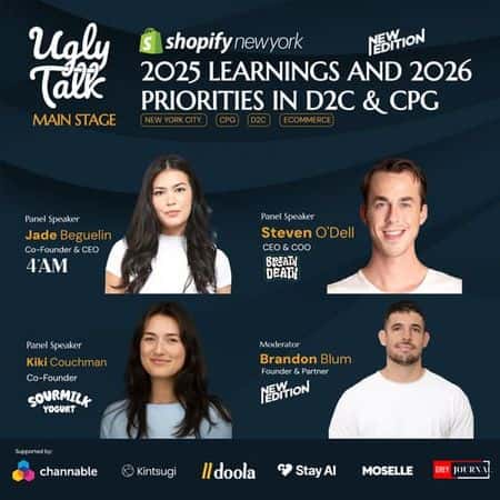 Ugly Talk 2025 Learnings & 2026 Priorities in D2C & CPG 2026