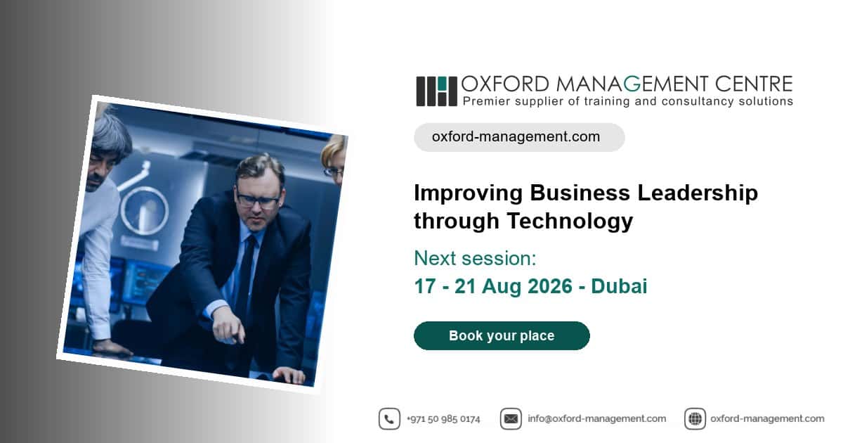 Improving Business Leadership Through Technology