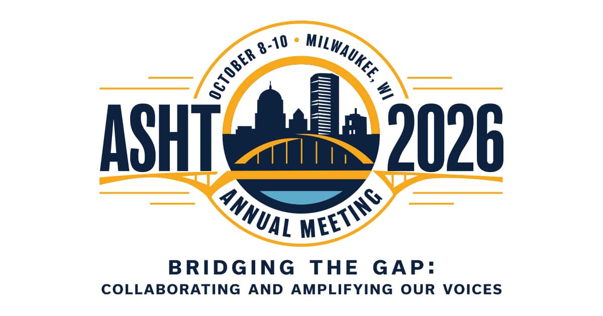 ASHT Annual Meeting