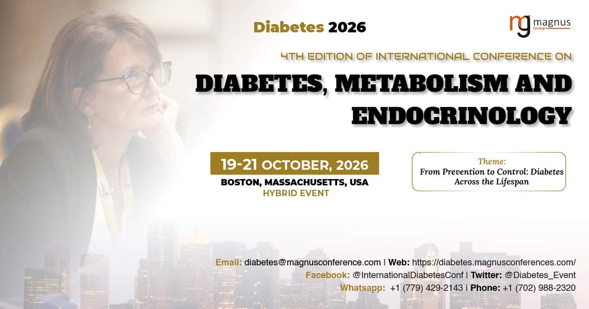 World Conference on Diabetes and Endocrinology