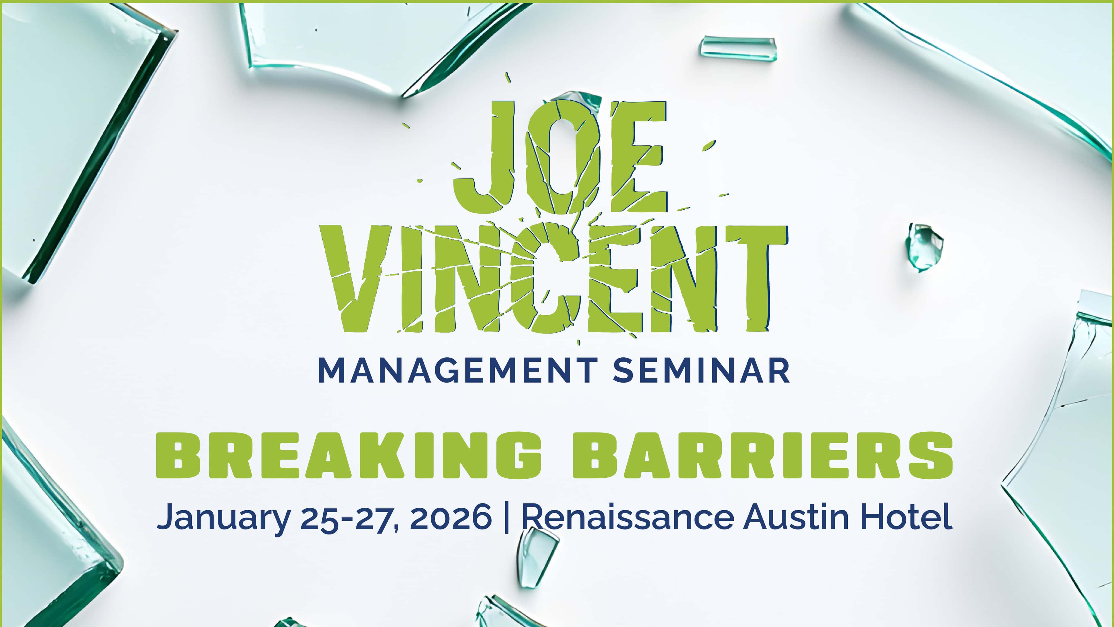 Joe Vincent Management Seminar