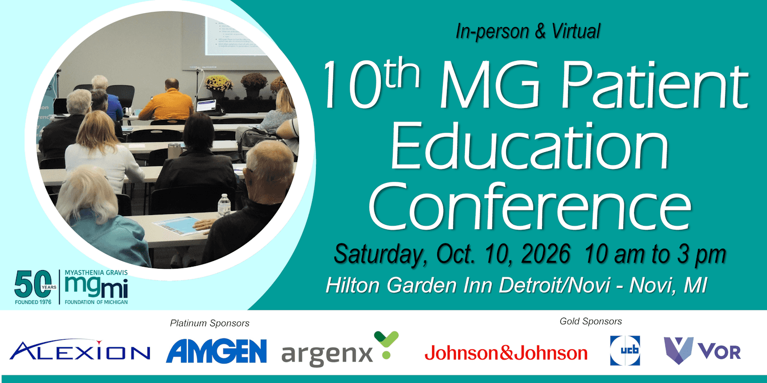MG Patient Education Conference