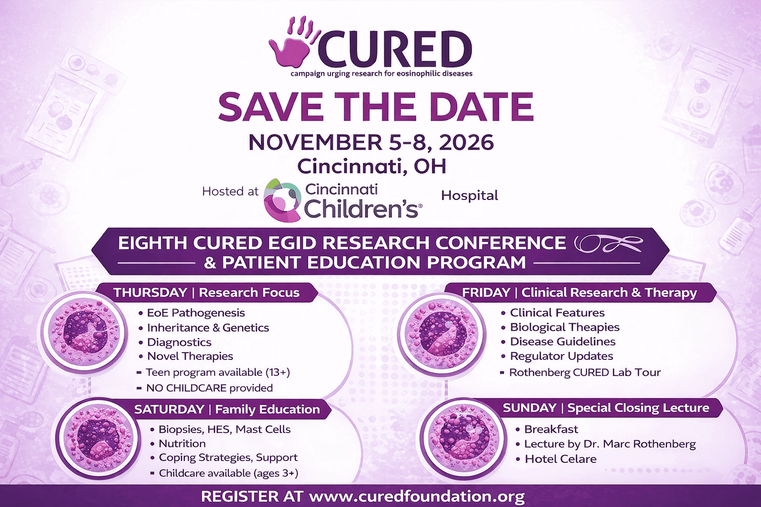 CURED Patient Education Research Conference