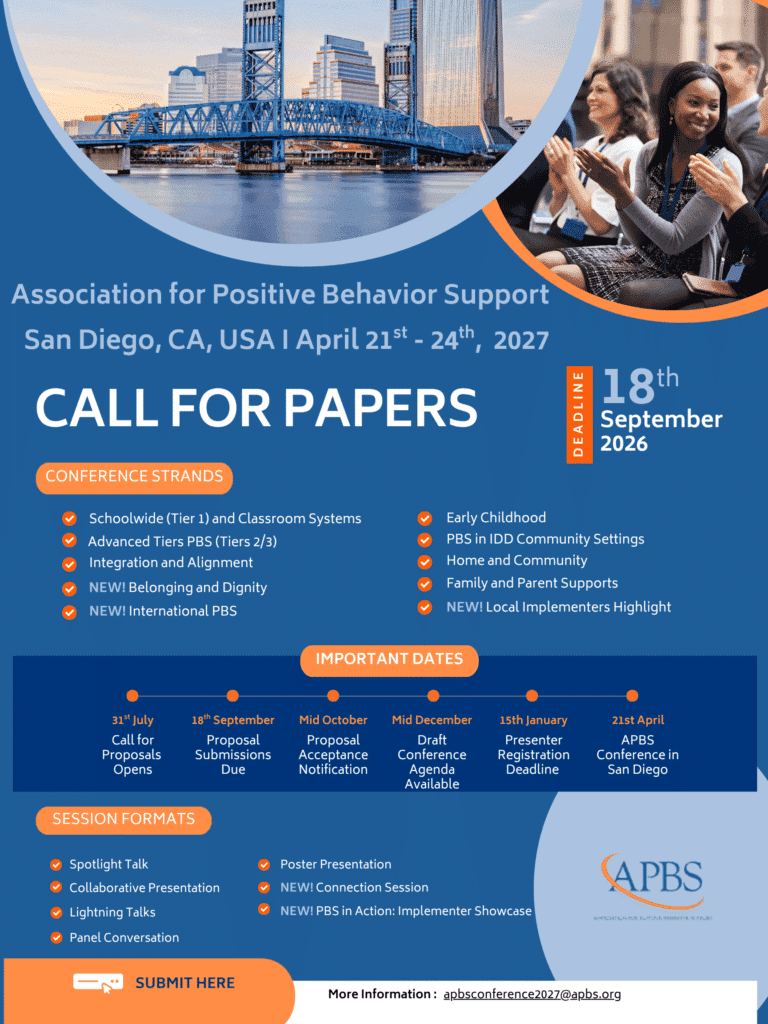 Annual International Conference on Positive Behavior Support