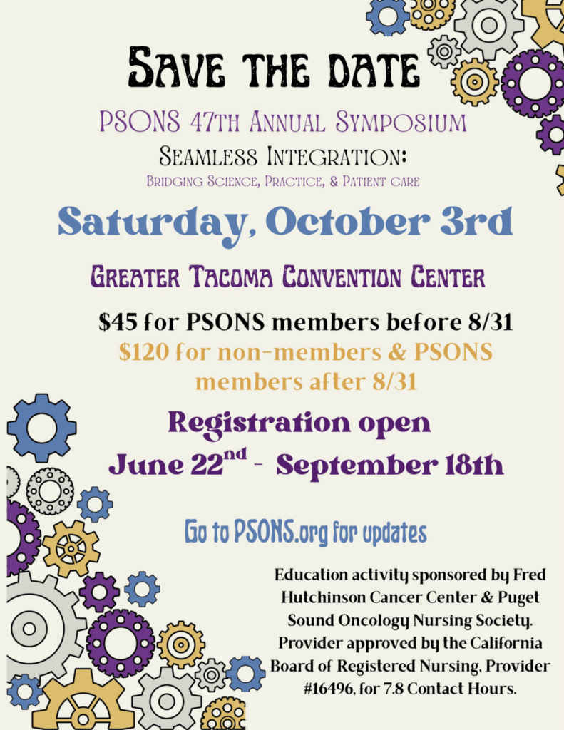 Annual PSONS Symposium