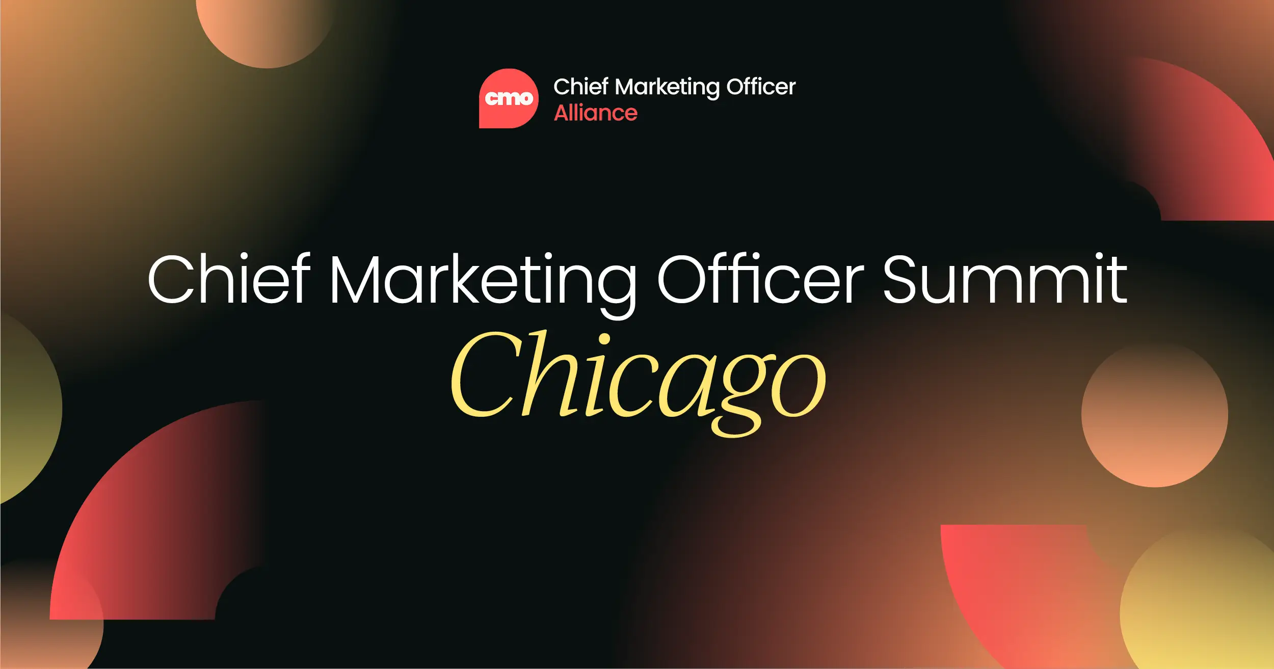 Chief Marketing Officer Summit