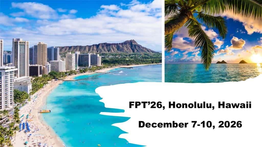 International Conference on Field Programmable Technology
