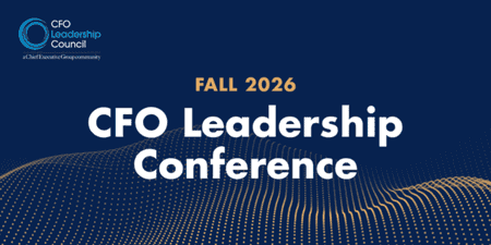 CFO Leadership Conference Fall 2026