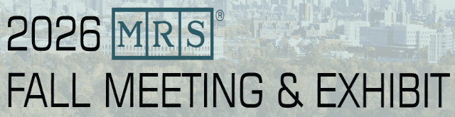 Materials Research Society Fall Meeting & Exhibit - MRS