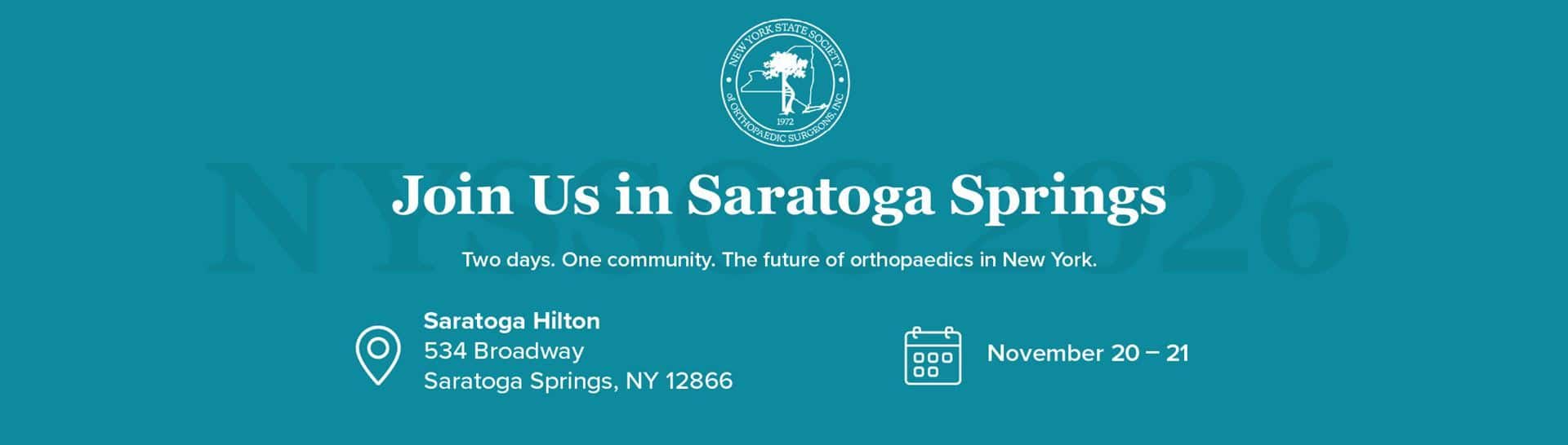 NYSSOS Annual Meeting and Symposium