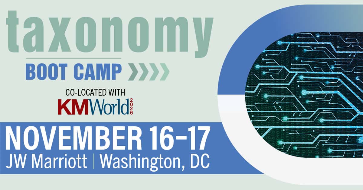 Taxonomy Boot Camp