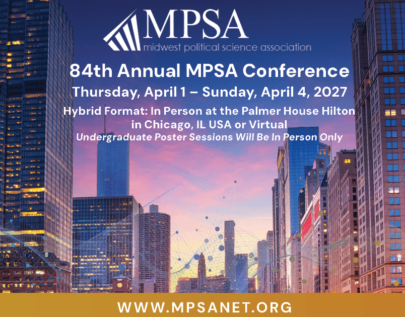 Midwest Political Science Association Annual Conference