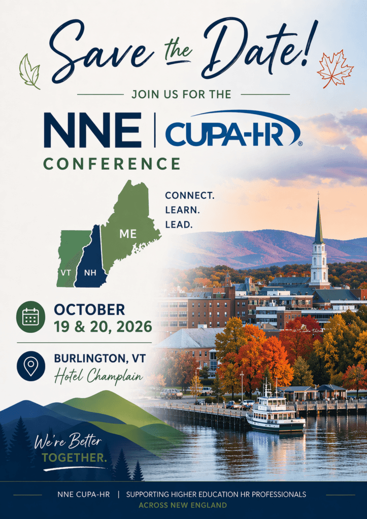 Northern New England Chapter Fall Conference