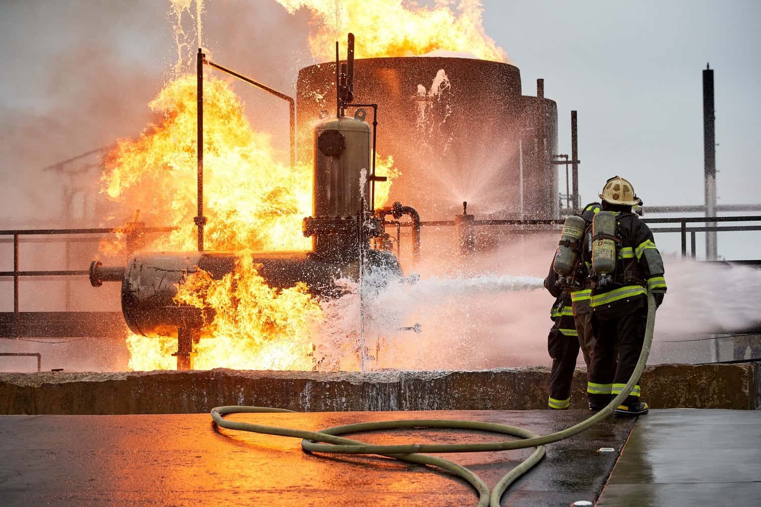 Fluorine Free Foam Global Firefighting School