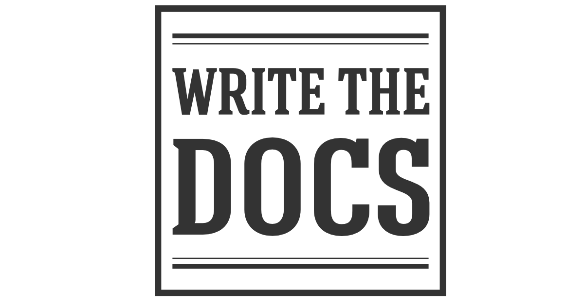Write The Docs Portland