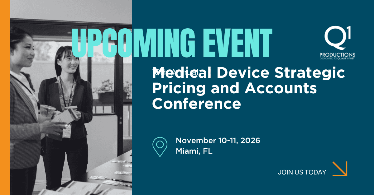 Semi-Annual Medical Device Strategic Pricing & Accounts Conference