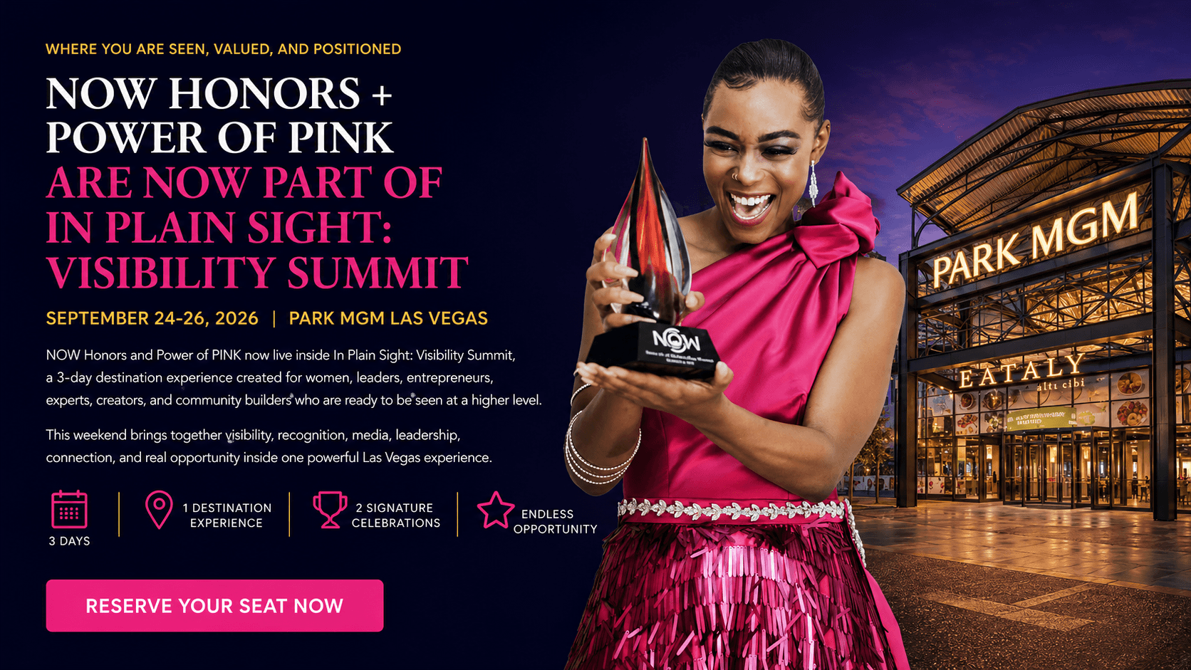 NOW Honors and Power of PINK Summit