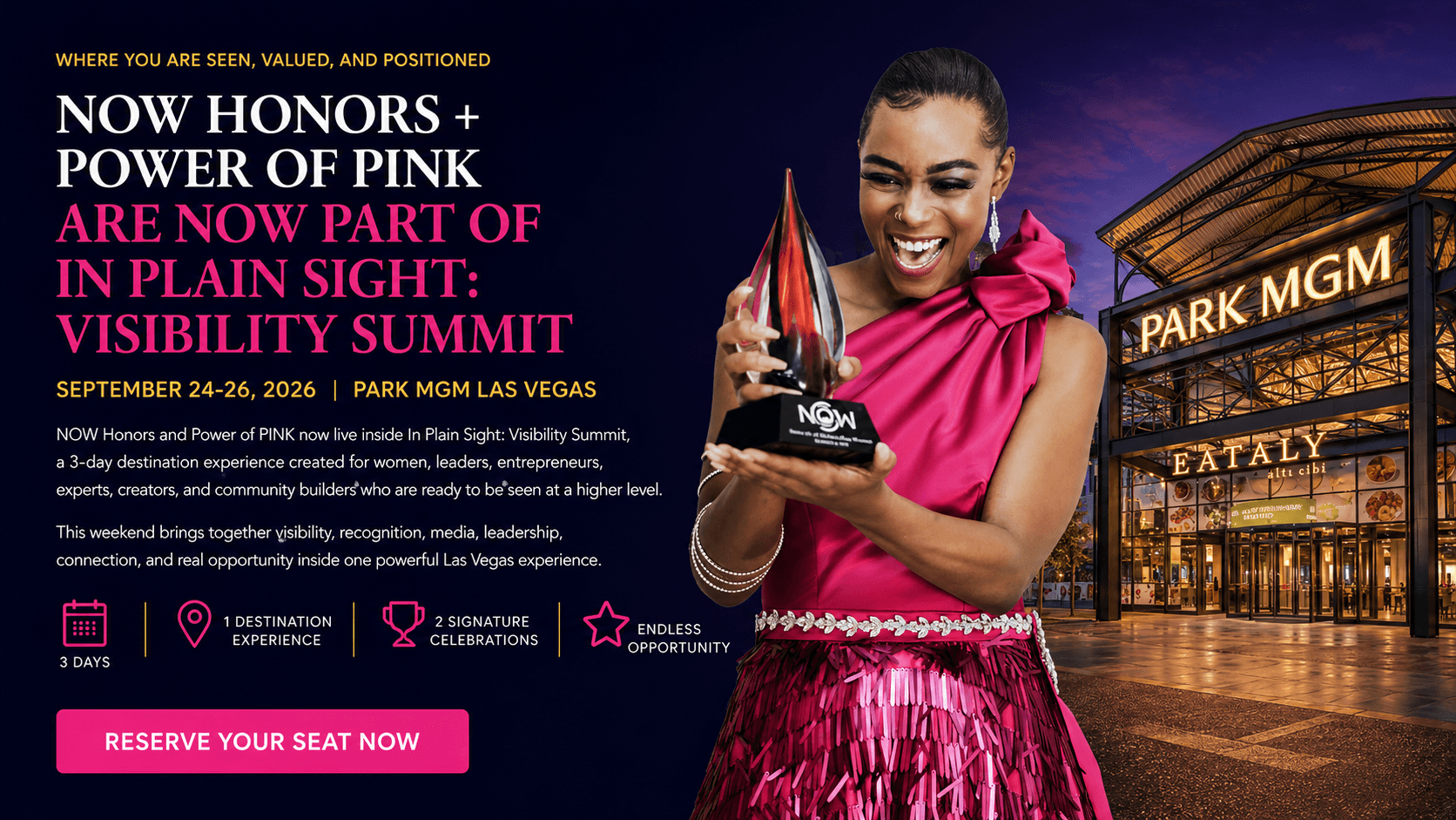 NOW Honors and Power of PINK Summit