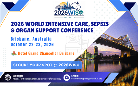 World Intensive Care, Sepsis & Organ Support Conference