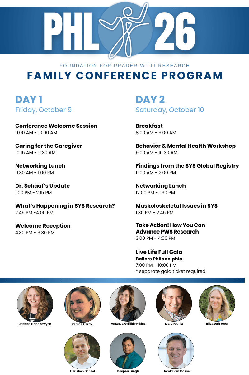 Schaaf-Yang Family Conference