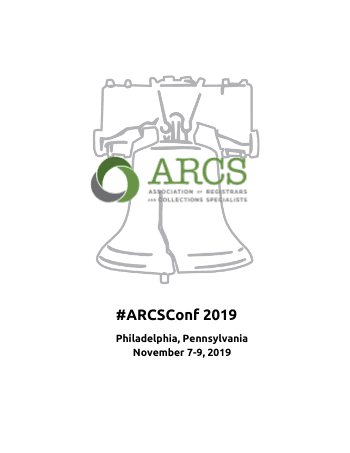 Association of Registrars and Collections Specialists San Francisco Conference