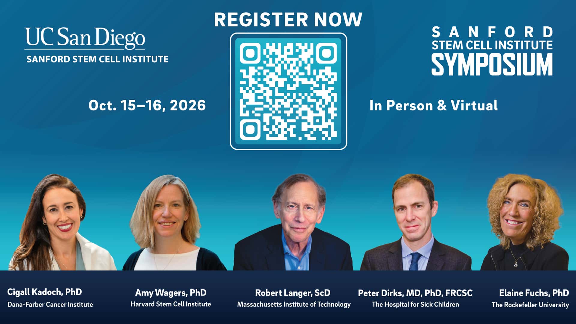 Sanford Stem Cell Institute Symposium