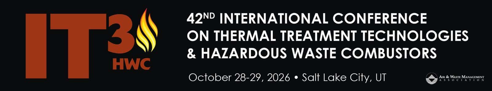 International Conference on Thermal Treatment Technologies and Hazardous Waste Combustors