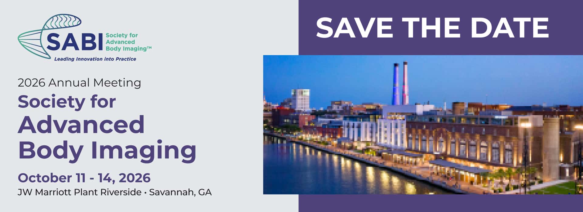 Annual Meeting for the Society for Advanced Body Imaging