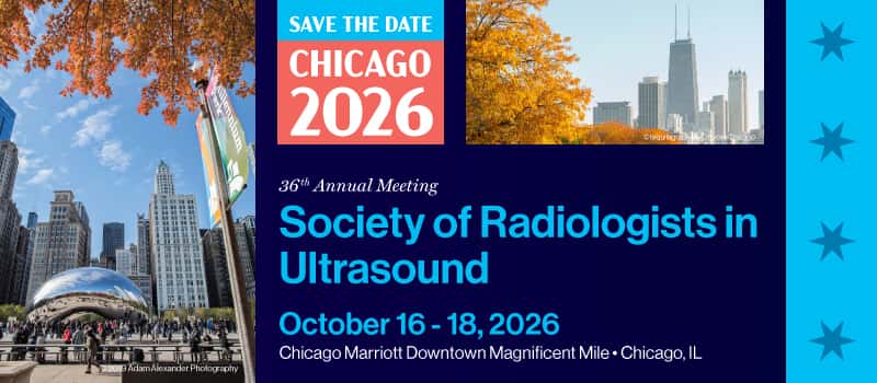 Annual Meeting of the Society of Radiologists in Ultrasound