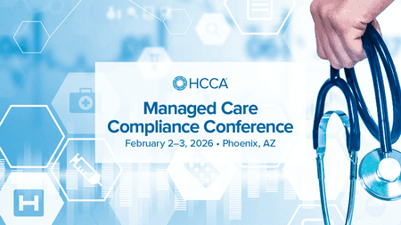 HCCA Managed Care Compliance Conference 2026