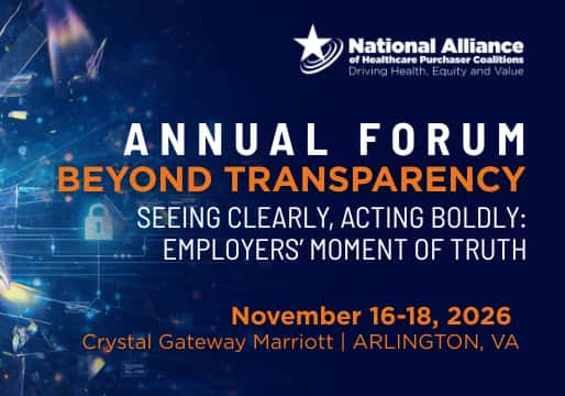 National Alliance of Healthcare Purchaser Coalitions Annual Forum
