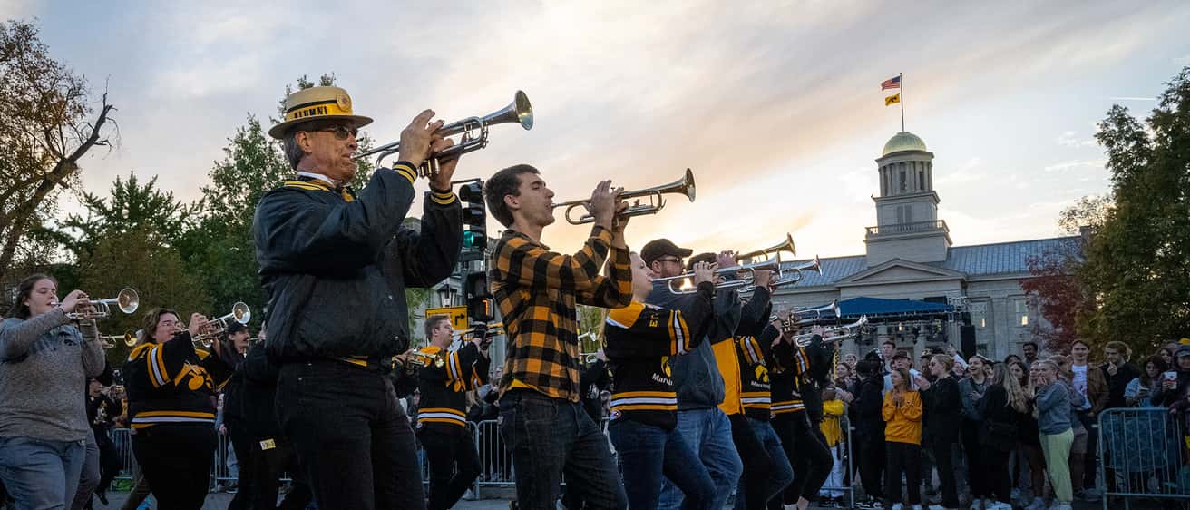 Homecoming at Iowa