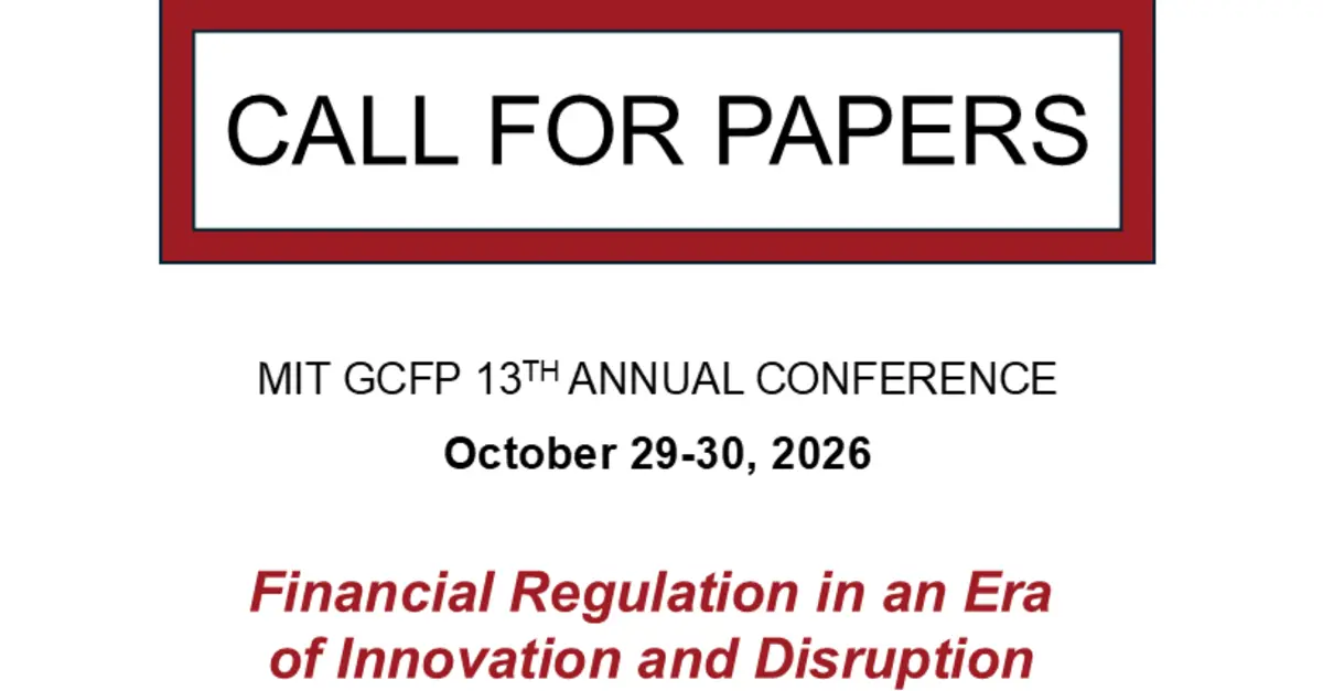 MIT GCFP Annual Conference