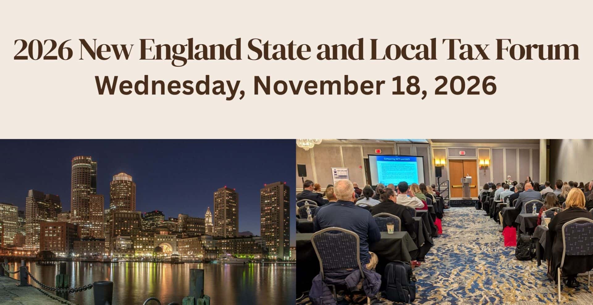 New England State and Local Tax Forum